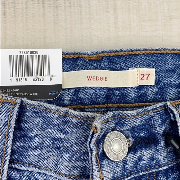 LEVIS Wedgie Icon Fit in Shut Up Button Fly - Picture 9 of 12